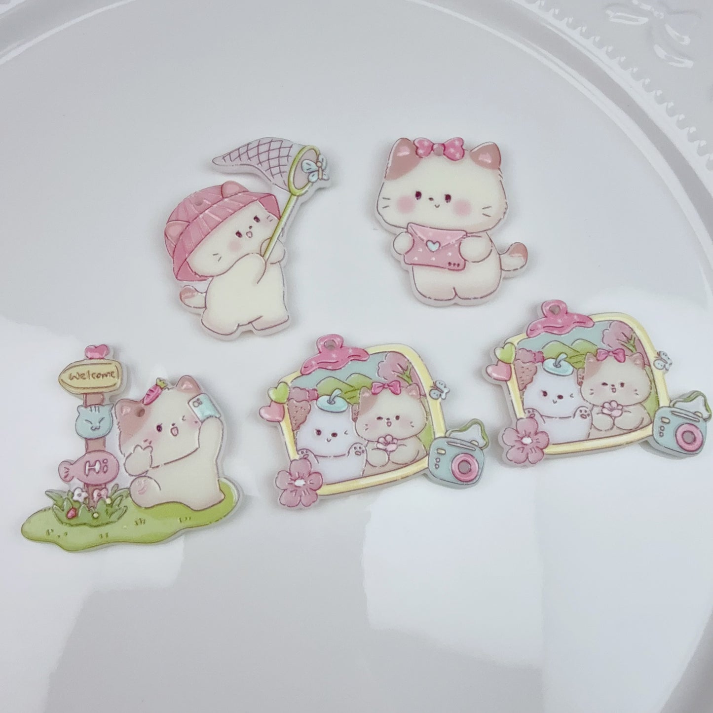 0 0今日新作 dream catching 猫ちゃん(0417)