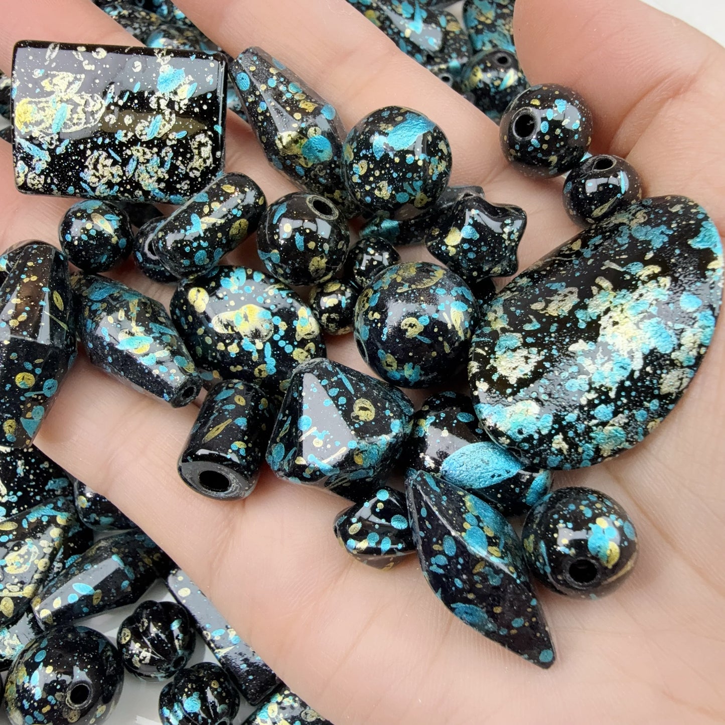 0 0今日新作 まだら模様金撒き(1104)