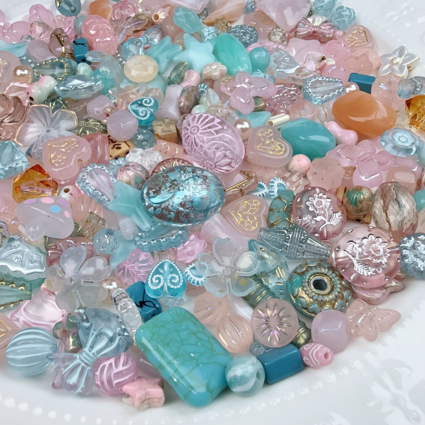 0 0今日新作 蓮の池-2 アクリル混ぜ (0823)