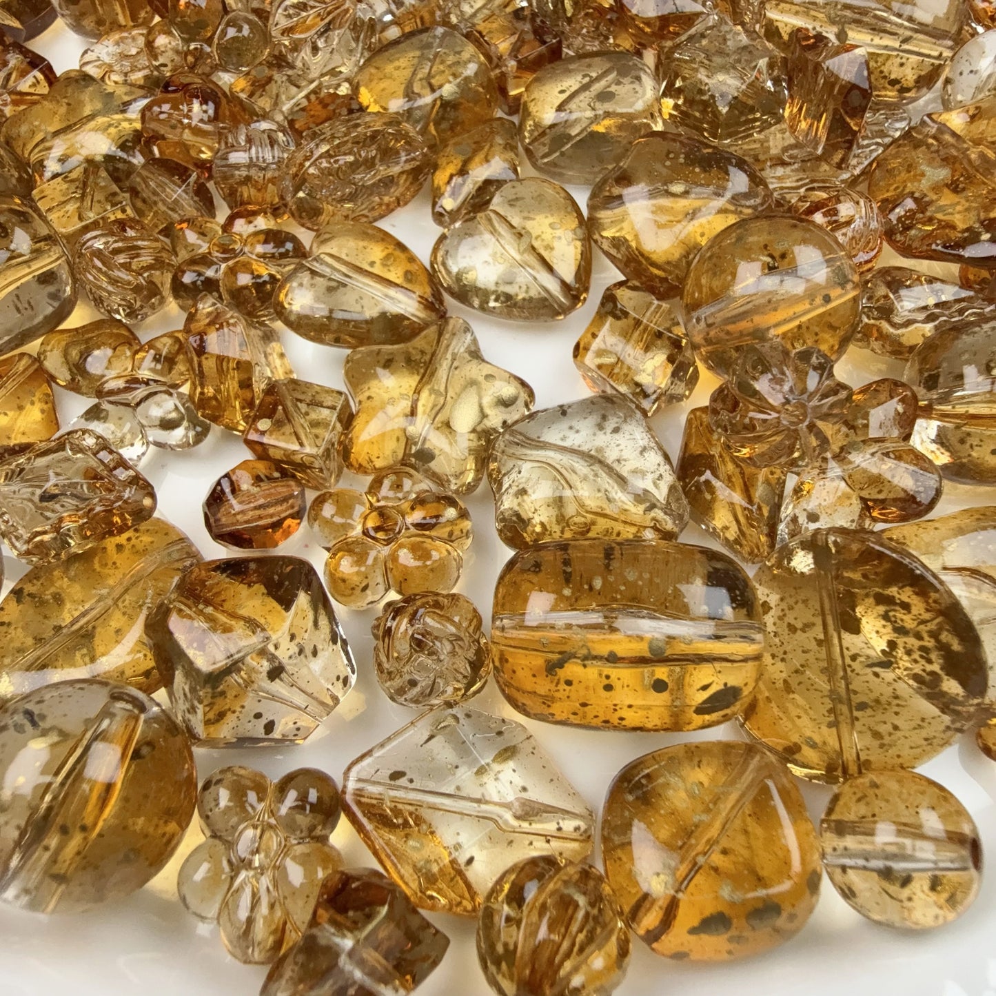 0 0今日新作 超クリアアクリル混ぜ -金撒き(0820)