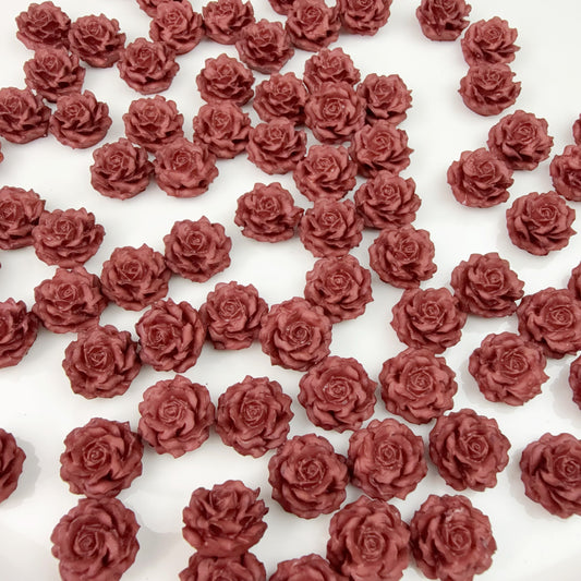 0 0今日新作 柔らかい薔薇-12ミリ 夜光効果(0126)