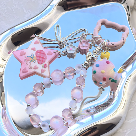 0 0今日新作 うさぎ＆きのこ＆お花夜光(0308)