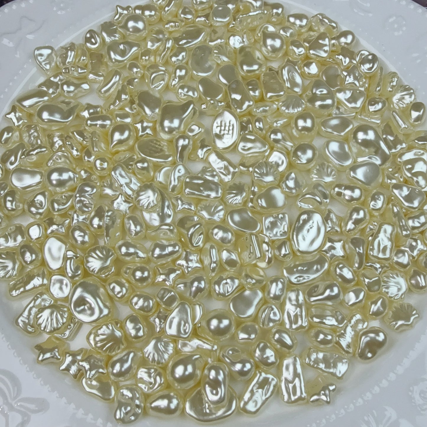 0 0今日新作 キラキラパールバロック アクリル混ぜ(0815)