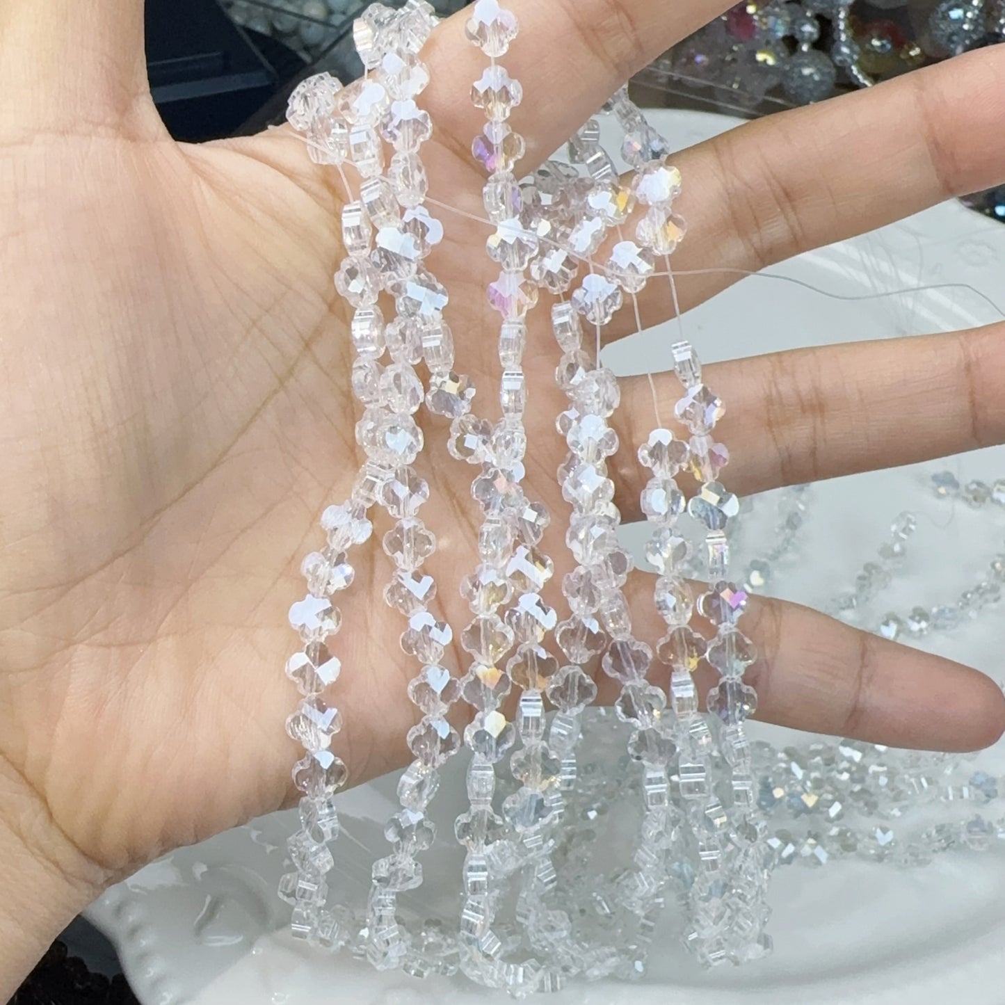 3-G Clover Cut (8 colors) (0129)