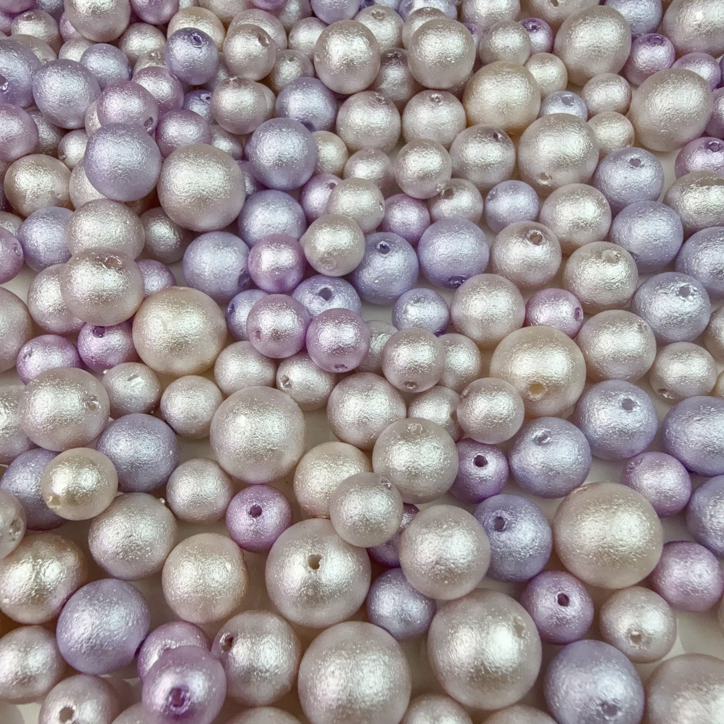 0 0今日新作 コットンガラスパール混ぜ(0305)