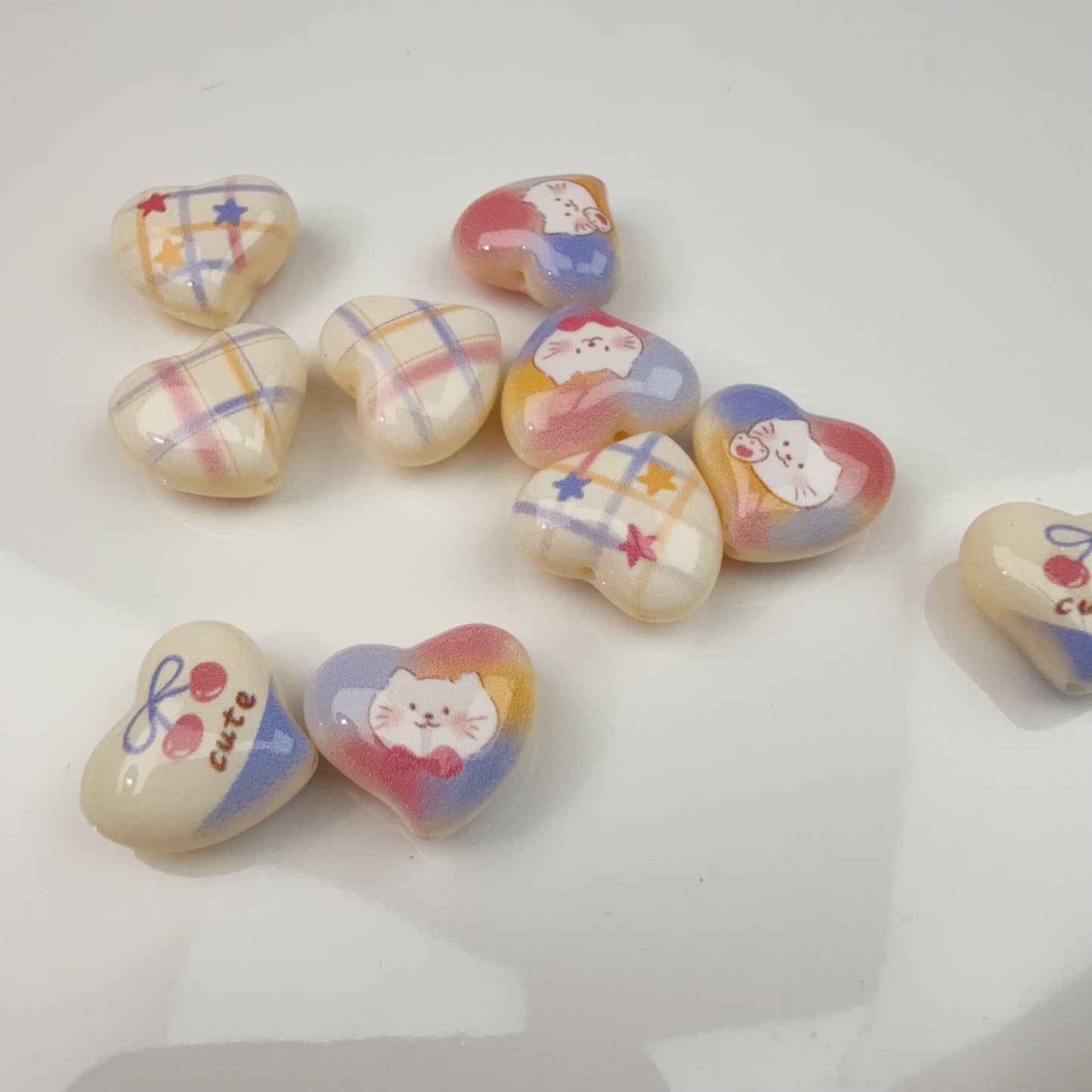 0 0今日新作 非対称ハート(0111)