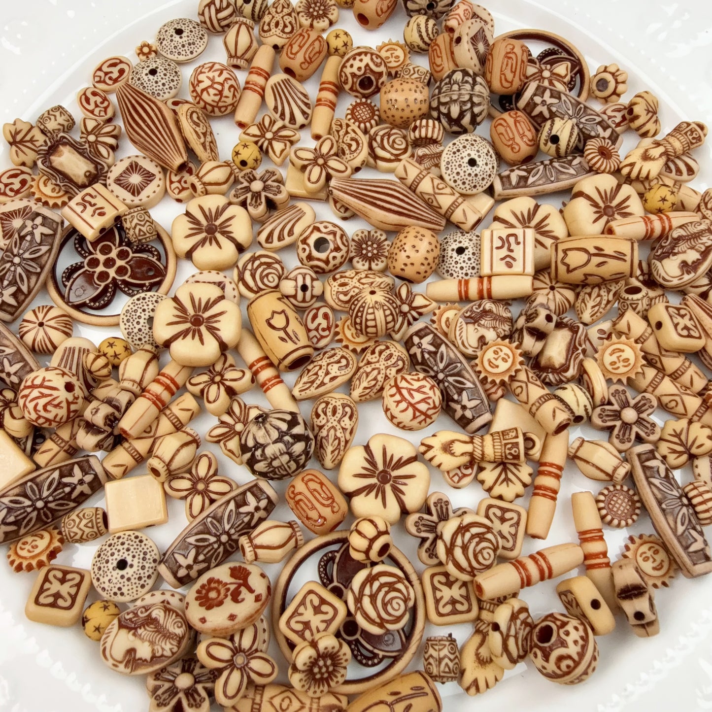 0 0再入荷 アンティーク木模様 アクリル混ぜ(0615)