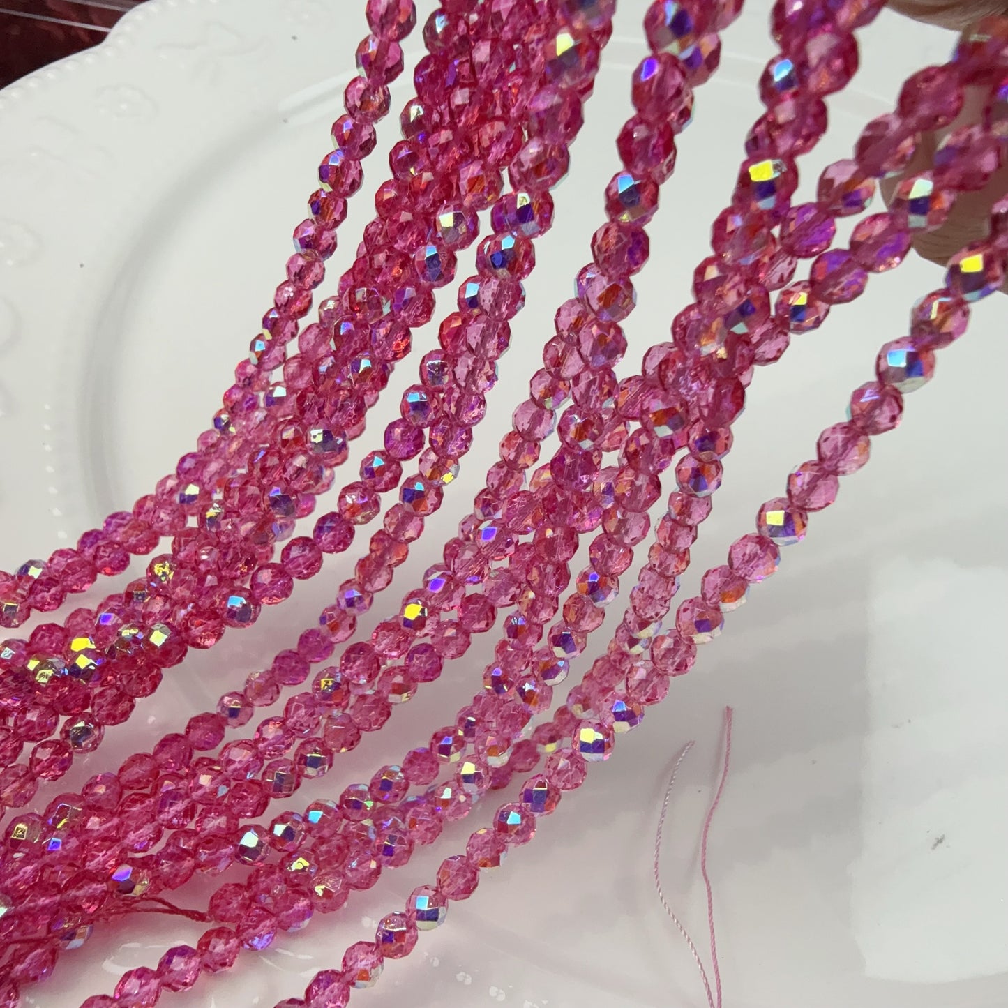 0 0今日新作 メッキキラキラ4ミリー連材(1211)