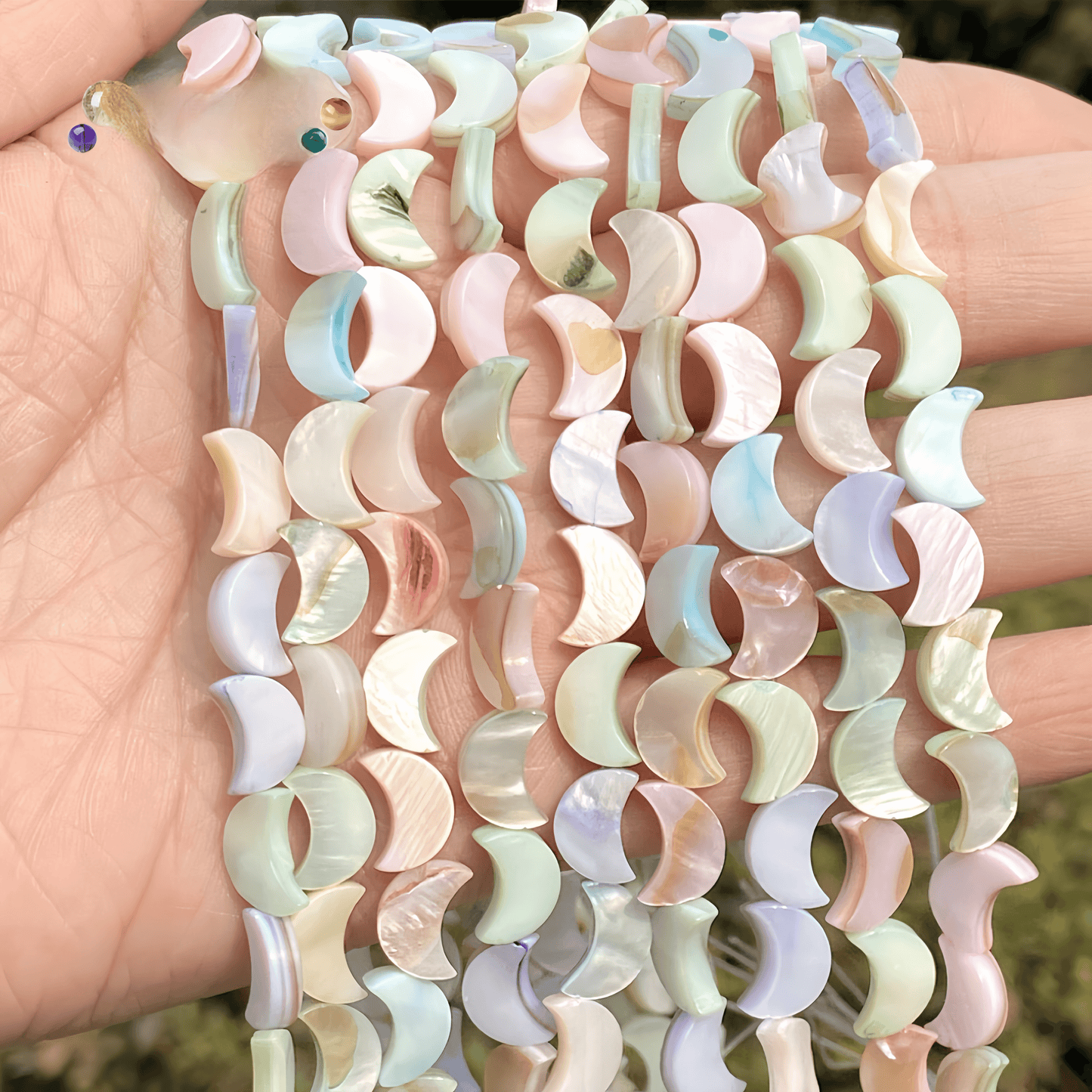 A00 Beautiful shells - star/moon/droplet/triangle