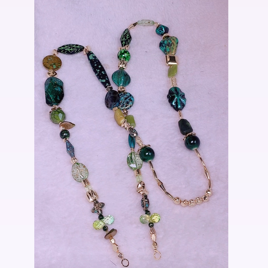 0 0今日新作 原始林-3 アクリル混ぜ(0719)