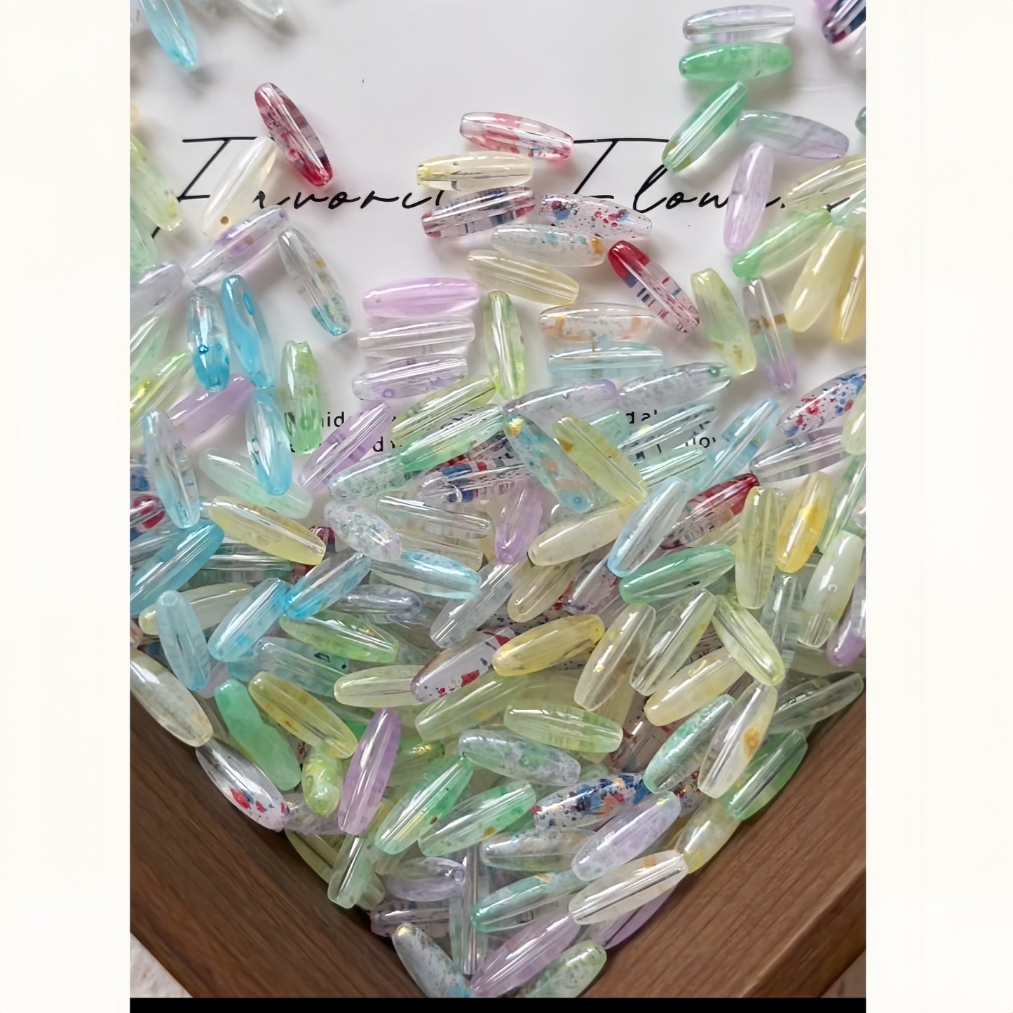 0 0今日新色 長米 高品質ガラス(1207)