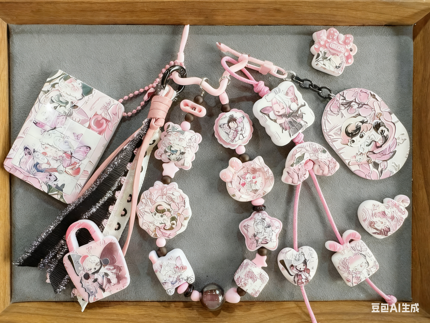 0 0今日新作 ピンク墨SP＆DM 浮彫 アクリル混ぜ(1109)