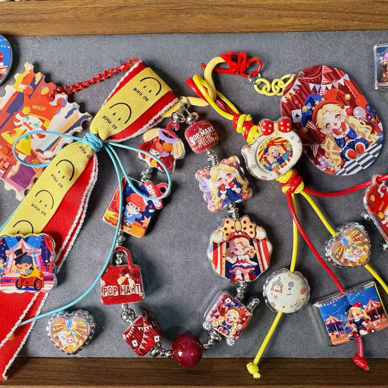 0 0今日新作 サーカスDM 浮彫 アクリル混ぜ(1109)