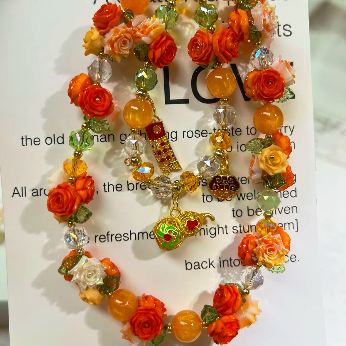 0 0今日新作 オレンジ薔薇 柔らかい(1125)