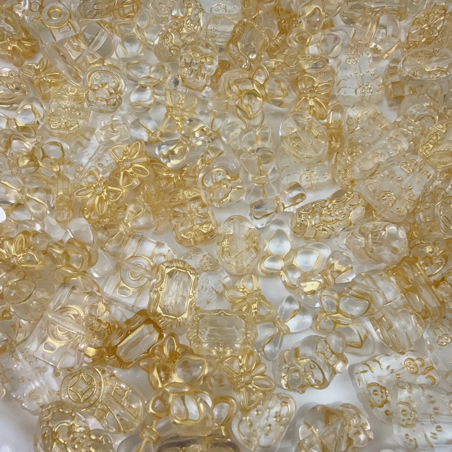 0 0今日新作 今日特価 クリア金 大セール アクリル混ぜ(1207)