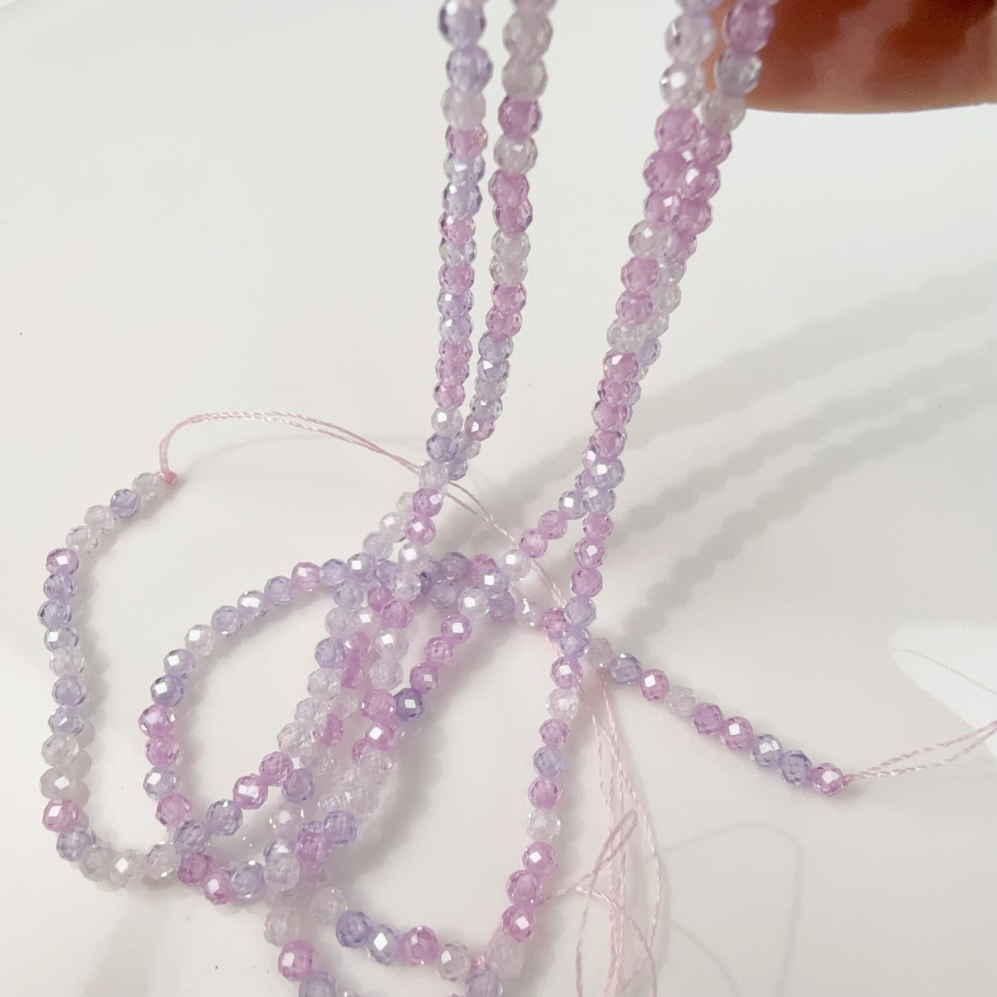 0 0今日新作 キラキラ高級ジルコン−3ミリ(1222)